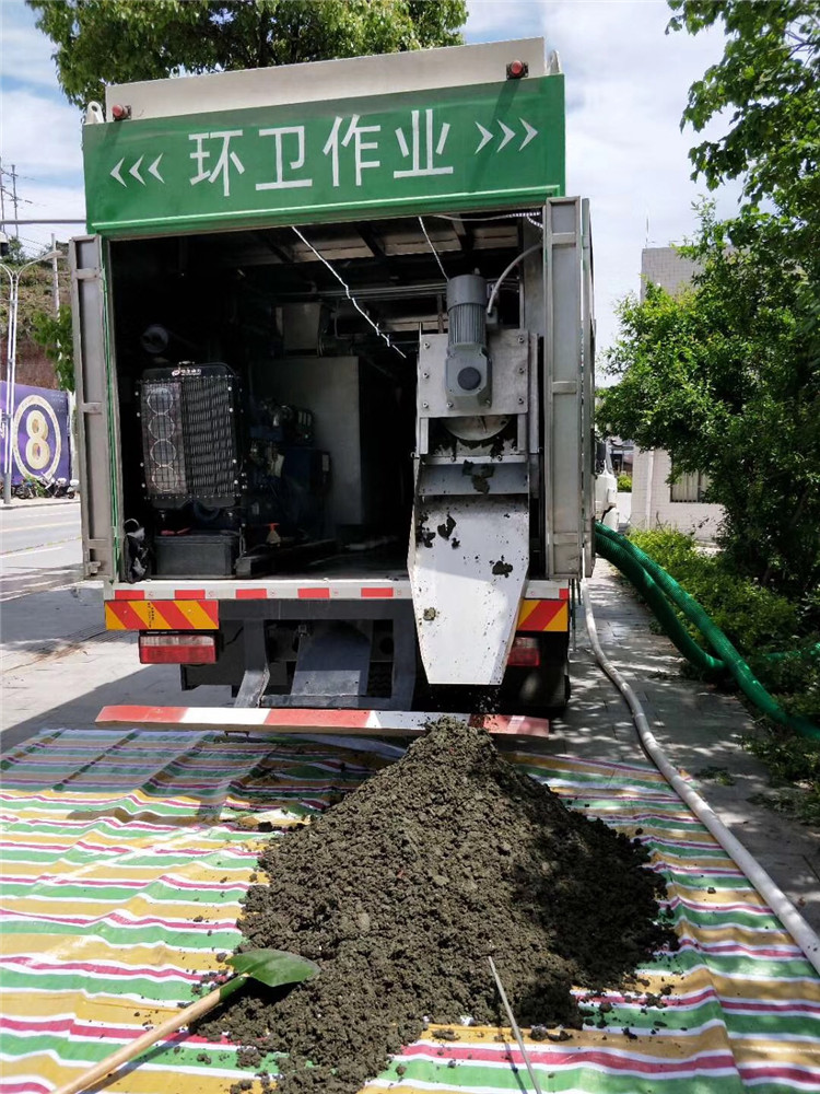 南江淤泥干湿分离